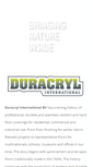 Mobile Screenshot of duracryl.com